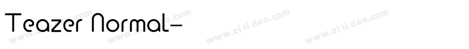 Teazer Normal字体转换